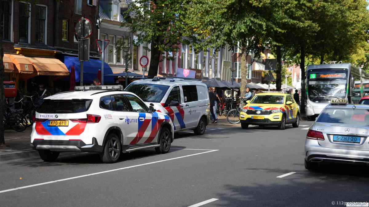 Scooter en voetganger botsen, 1 gewonde
