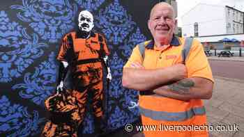 Story behind New Brighton street cleaner mural in seaside town