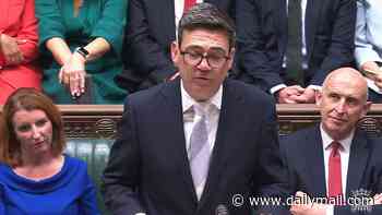 QUENTIN LETTS: This was Burnham's big moment and he blithered on about some 'triple helix'. MPs squinted in puzzlement...