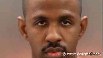 NFL fraudster Daejon Love seen for first time in menacing mugshot as he stares down camera after arrest for $1.3M swindle of two dozen women
