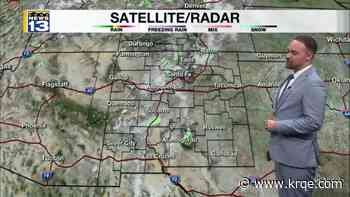 Hotter and drier conditions move in through the middle of the week
