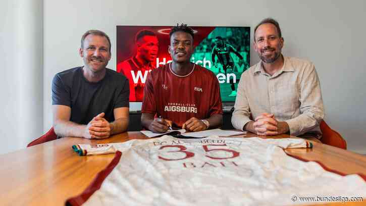 FC Augsburg leiht Manchester Citys Juma Bah aus