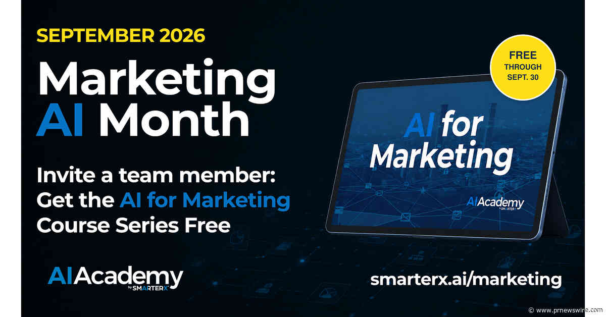 SmarterX Launches Marketing AI Month to Expand Access to Practical AI Education