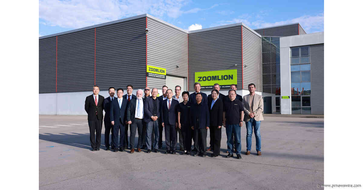 Zoomlion renforce son ancrage en Europe grâce à un renforcement de la collaboration en matière de services, de production et de technologie