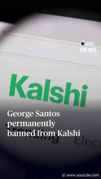 George Santos permanently banned from Kalshi