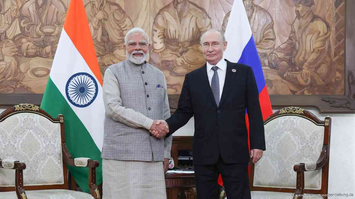 Indiens Premierminister fordert von Putin Ende des Ukraine-Kriegs