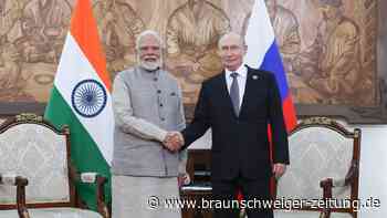 Indiens Premierminister fordert von Putin Ende des Ukraine-Kriegs