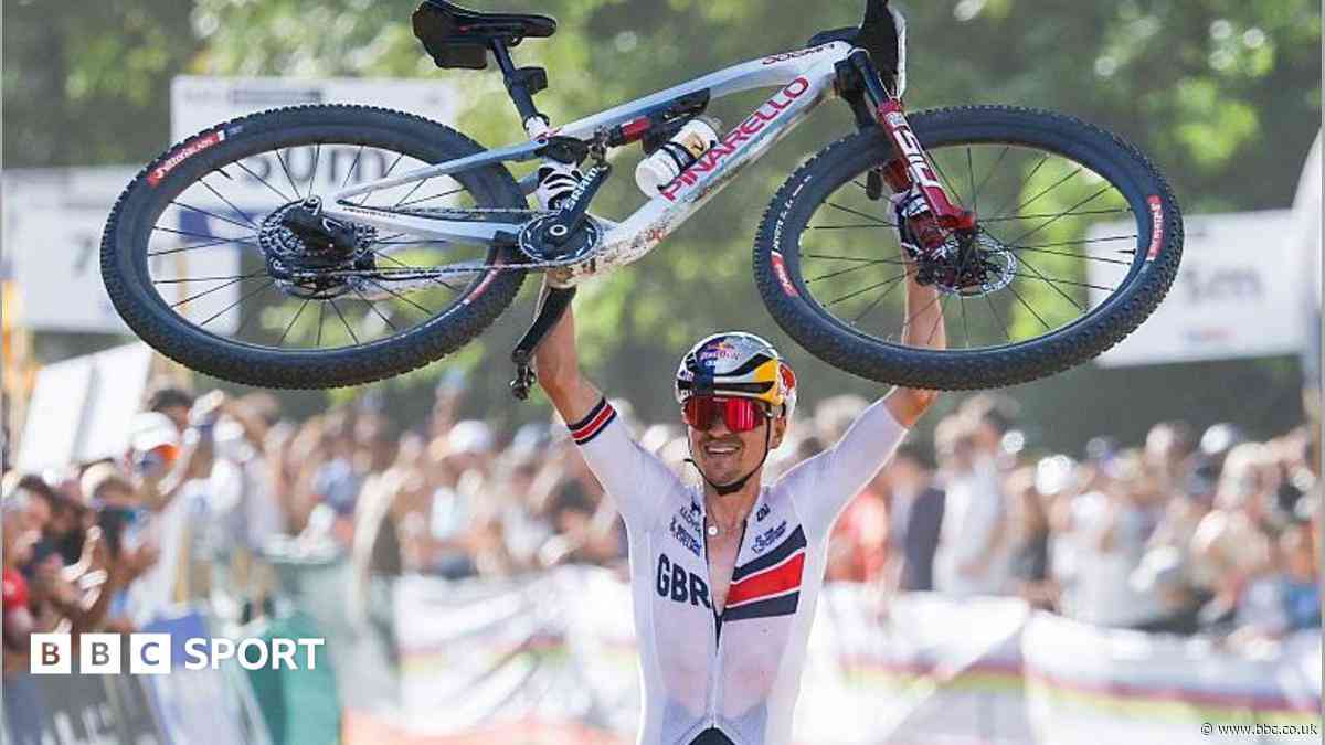 Pidcock dedicates world-title triumph to Tarling