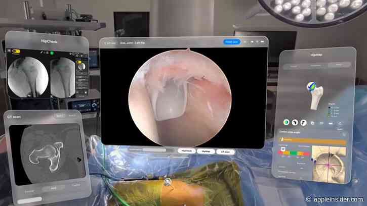 Surgeons keep finding reasons to use the Apple Vision Pro