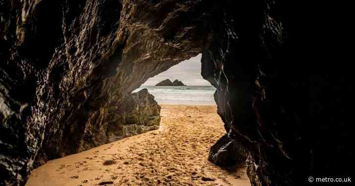 Rainbow-coloured ‘forgotten’ Poldark sea cave lost forever in cliff fall