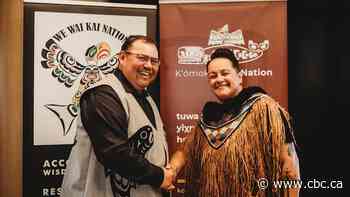K'ómoks and We Wai Kai First Nations sign protocol agreement