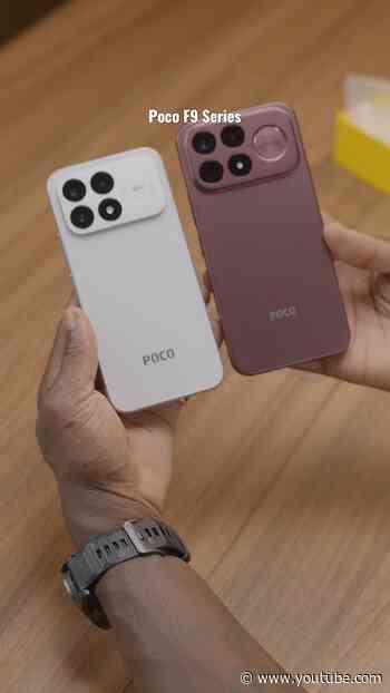 Poco F9 Series unboxing