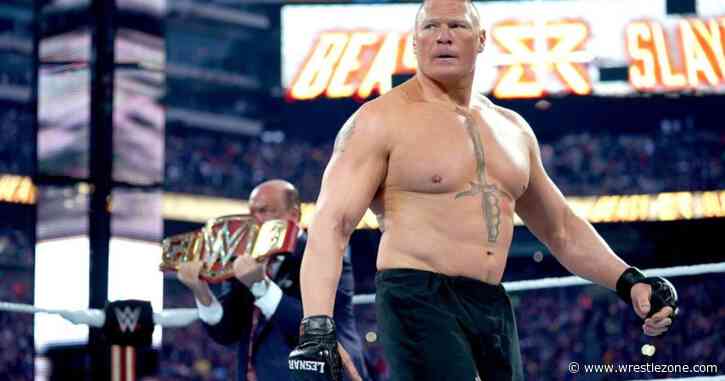 Brock Lesnar Caused Major WWE Wrestlemania Match To Be Moved