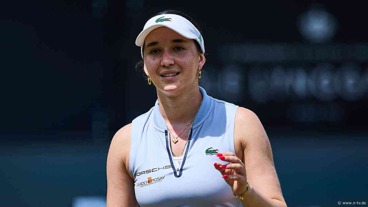 Ella Seidel scheitert : "Todesnervöse" Eva Lys platzt bei US Open vor Stolz