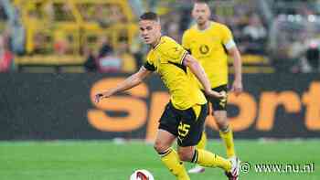 Veerman geeft bij basisdebuut eerste assist voor Borussia Dortmund