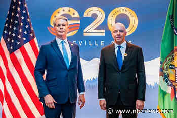 Allies bristle as sanctioned Russian finance minister attends U.S.-hosted G20 summit