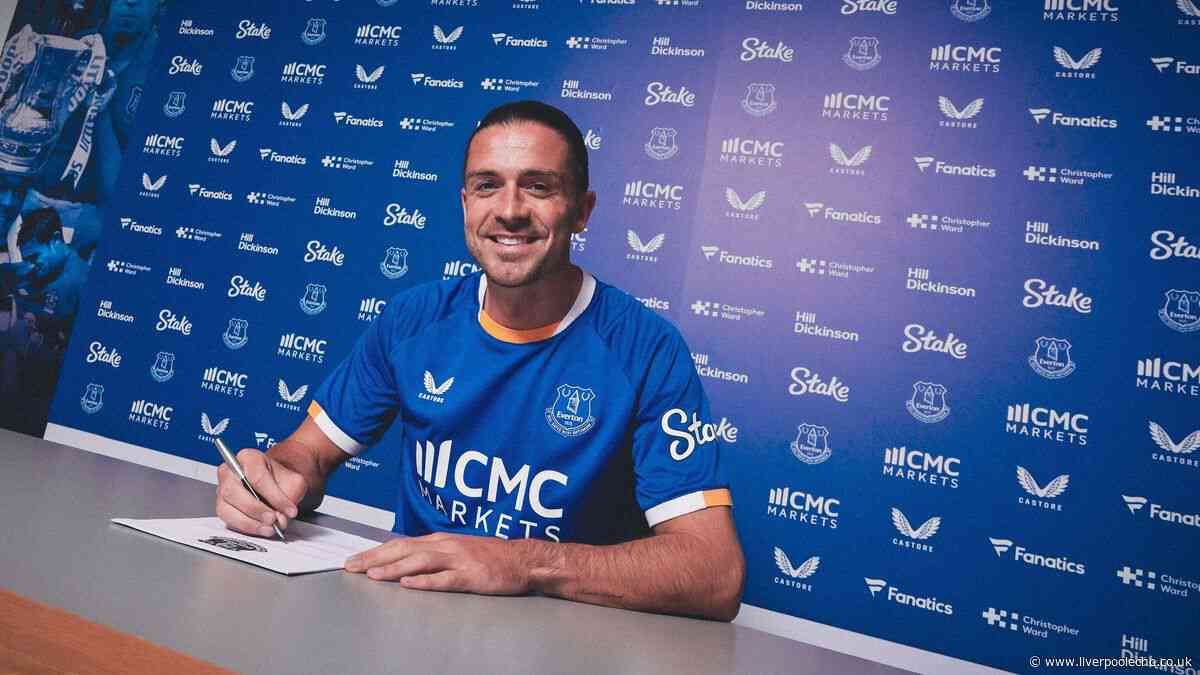 Jack Grealish returns to Everton - 'It feels so good, I'm so happy'