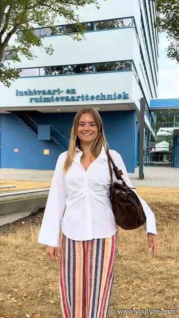 Prinses Ariane start met haar studie Luchtvaart-en Ruimtevaarttechniek aan de TU Delft.
