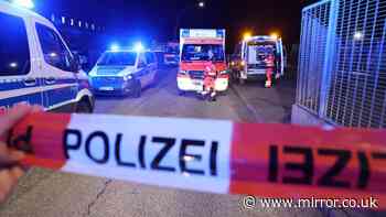 Two dead after shooting at factory in Hamburg as manhunt launched for suspect