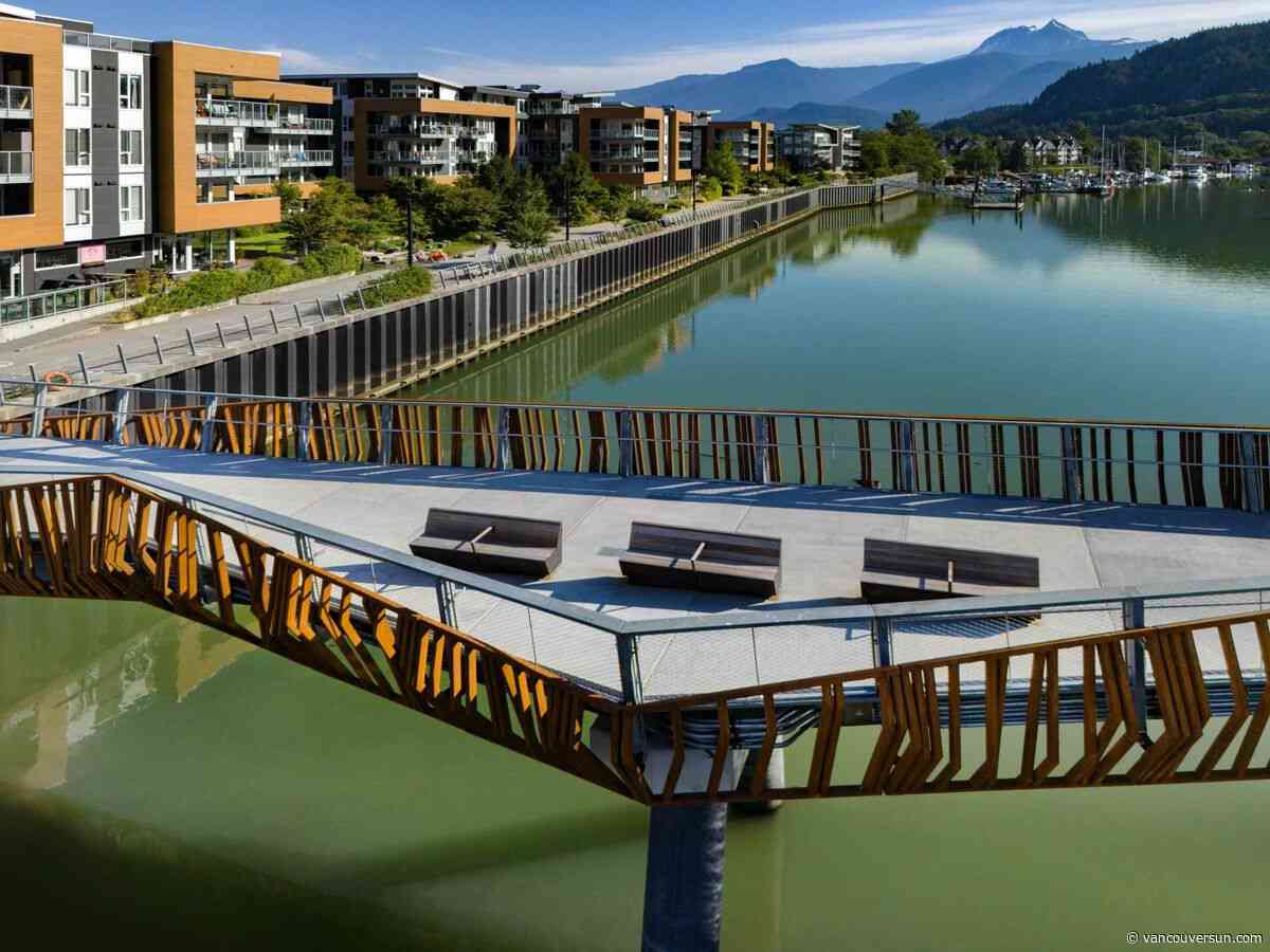 Squamish pedestrian bridge designed to make people stop and look