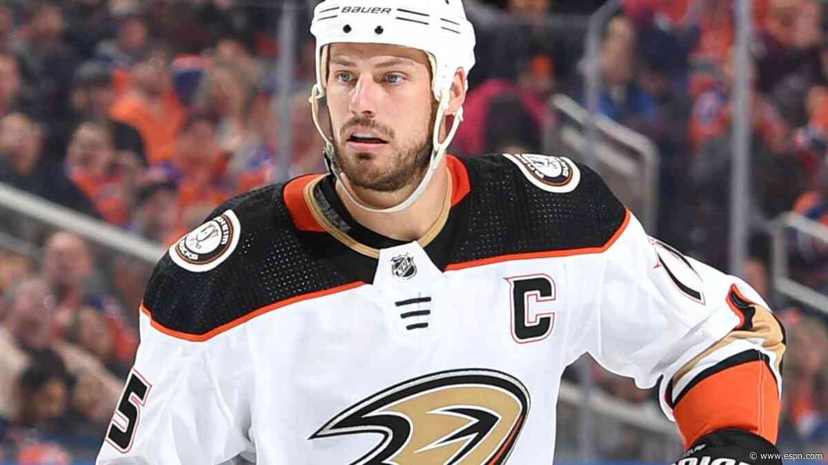 Ducks to retire former captain Getzlaf's No. 15