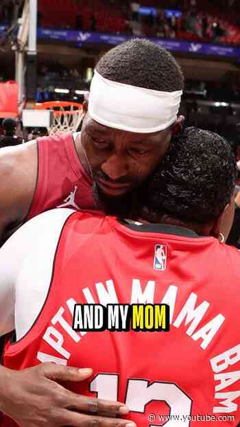 Bam Adebayo talks about the moment with his Mom after his 83 PT game.