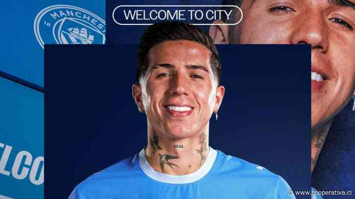 Manchester City rompió el mercado y fichó a Enzo Fernández por cifra récord