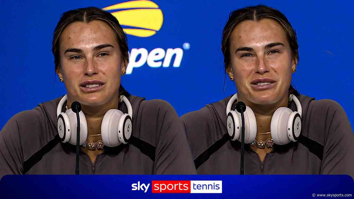 'Why don't you think I was focussed on tennis?!' | Sabalenka calls out reporter