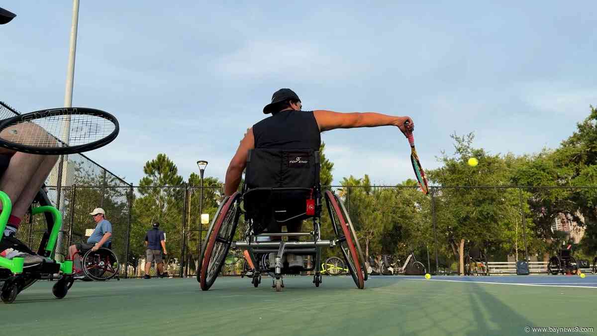 Tampa wheelchair tennis program brings competition, family atmosphere to local adaptive athletes