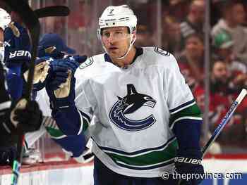 Canucks: Luke Schenn begins mentor role as team starts prep for training camp