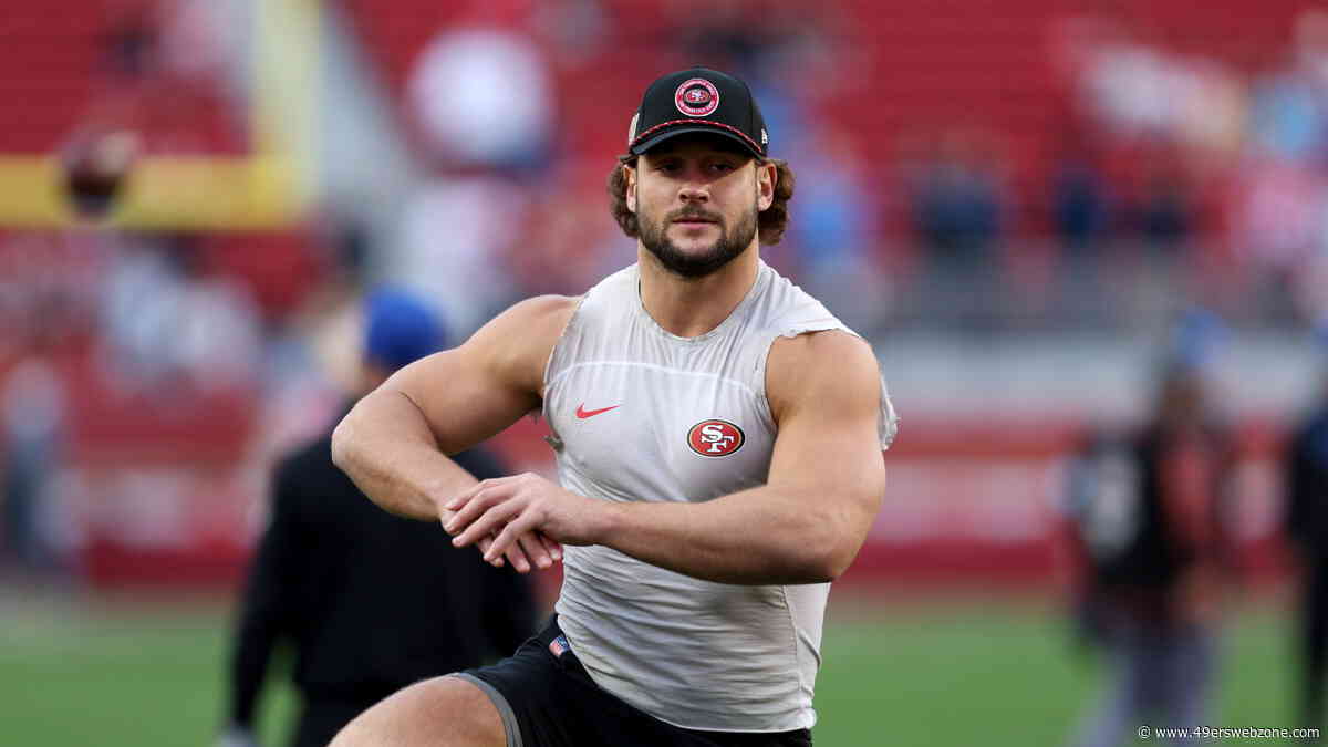 Nick Bosa plans to practice on Wednesday