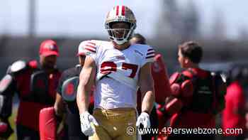 49ers Defensive End Nick Bosa Hasn't Practiced in Four Weeks