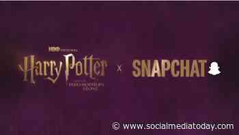 Snapchat introduces Harry Potter-themed activations