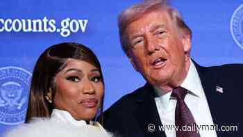 Nicki Minaj takes on bizarre new role as judge of $1MILLION business competition with Dean Cain as she continues cozying up to Donald Trump