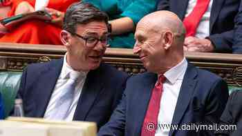 Burnham will NOT commit to 3% defence timetable: Plans to meet target will be under wraps until spending review in 2027