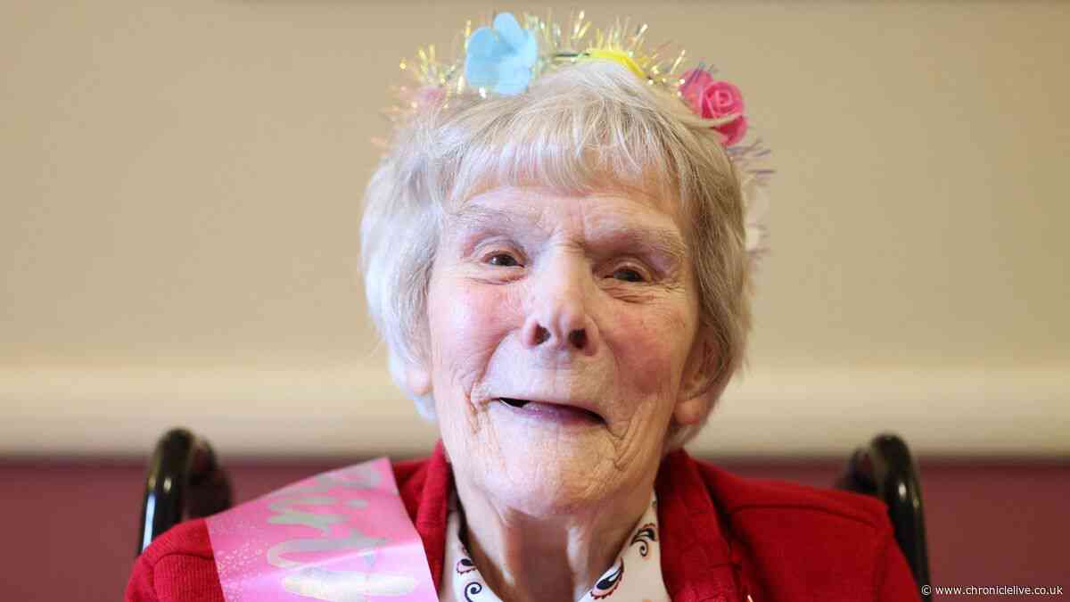 Much-loved Newcastle great-grandma celebrates her 104th birthday in style