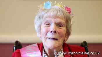 Much-loved Newcastle great-grandma celebrates her 104th birthday in style