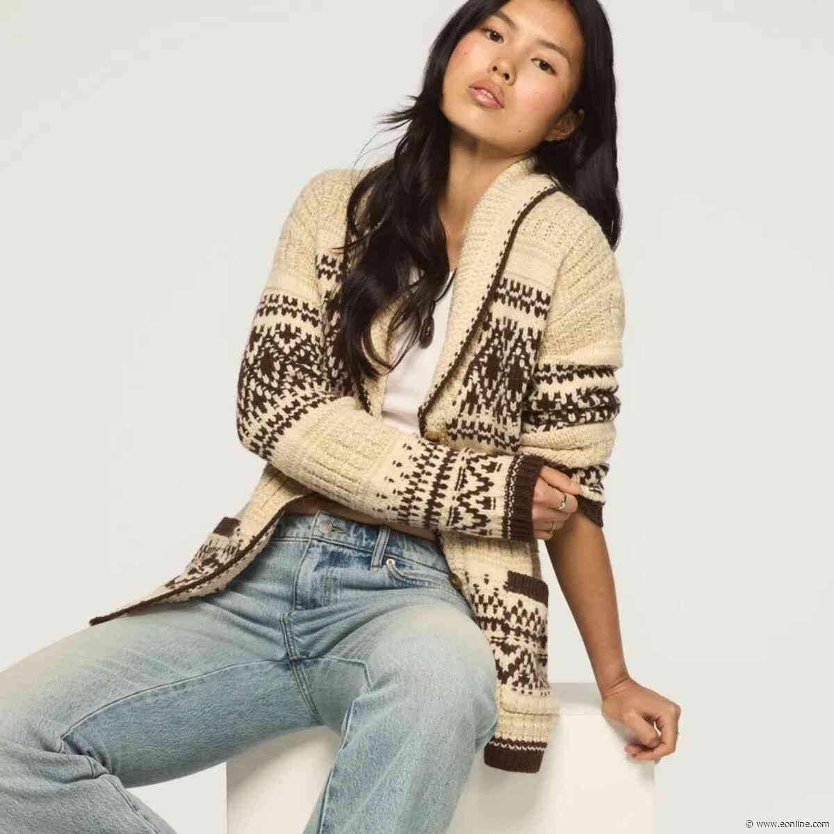 Grandpa Cardigans Are Fall’s Coziest Cool-Girl Knitwear Trend