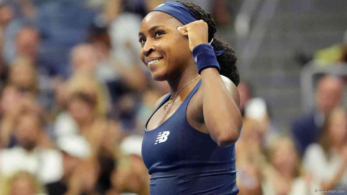 Gauff stars in 1st-round night match at US Open