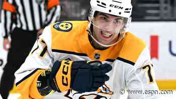 Devils acquire F Evangelista, 24, from Predators