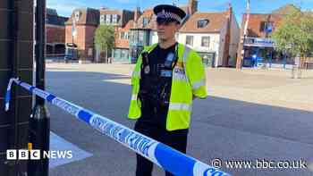 Three injured after shotgun fired in town centre