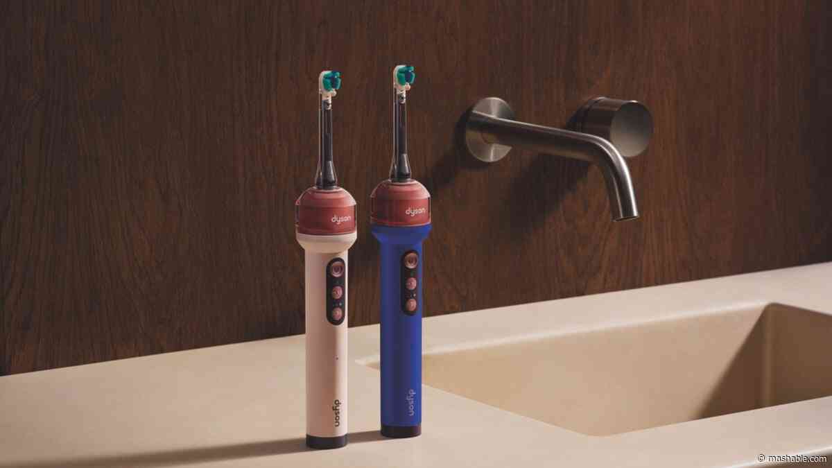 Dysons $499 squirting AI camera toothbrush proves smart tech has officially gone too far