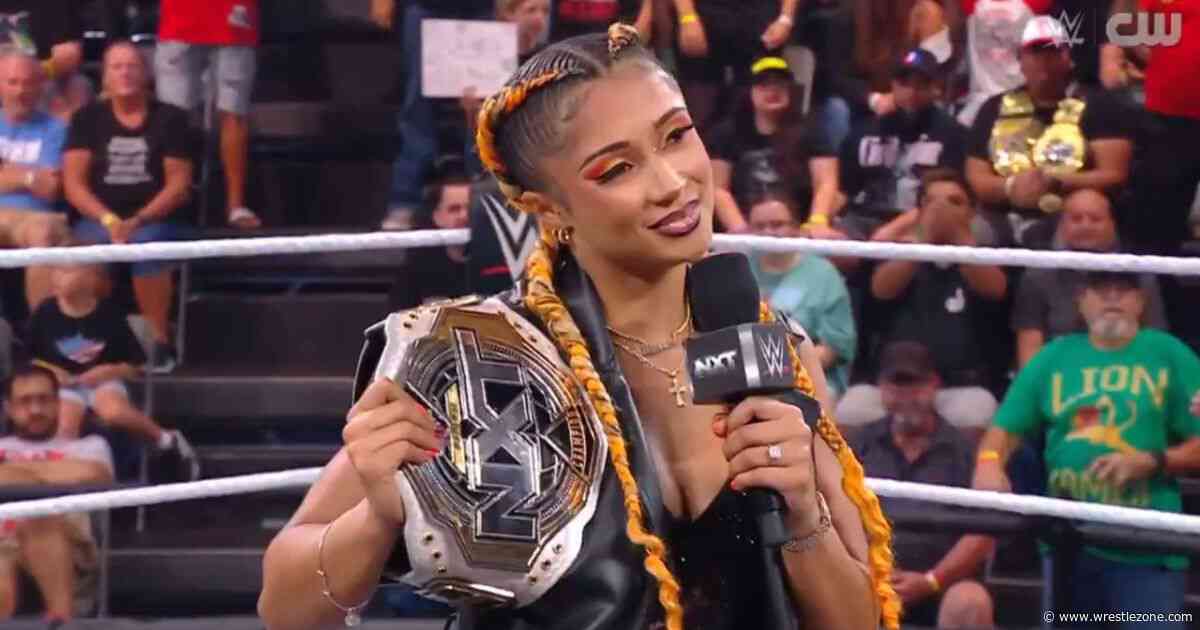 Kelani Jordan Set to Defend WWE NXT Women’s Championship Next Week