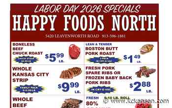 Happy Foods North: Labor Day 2026 specials