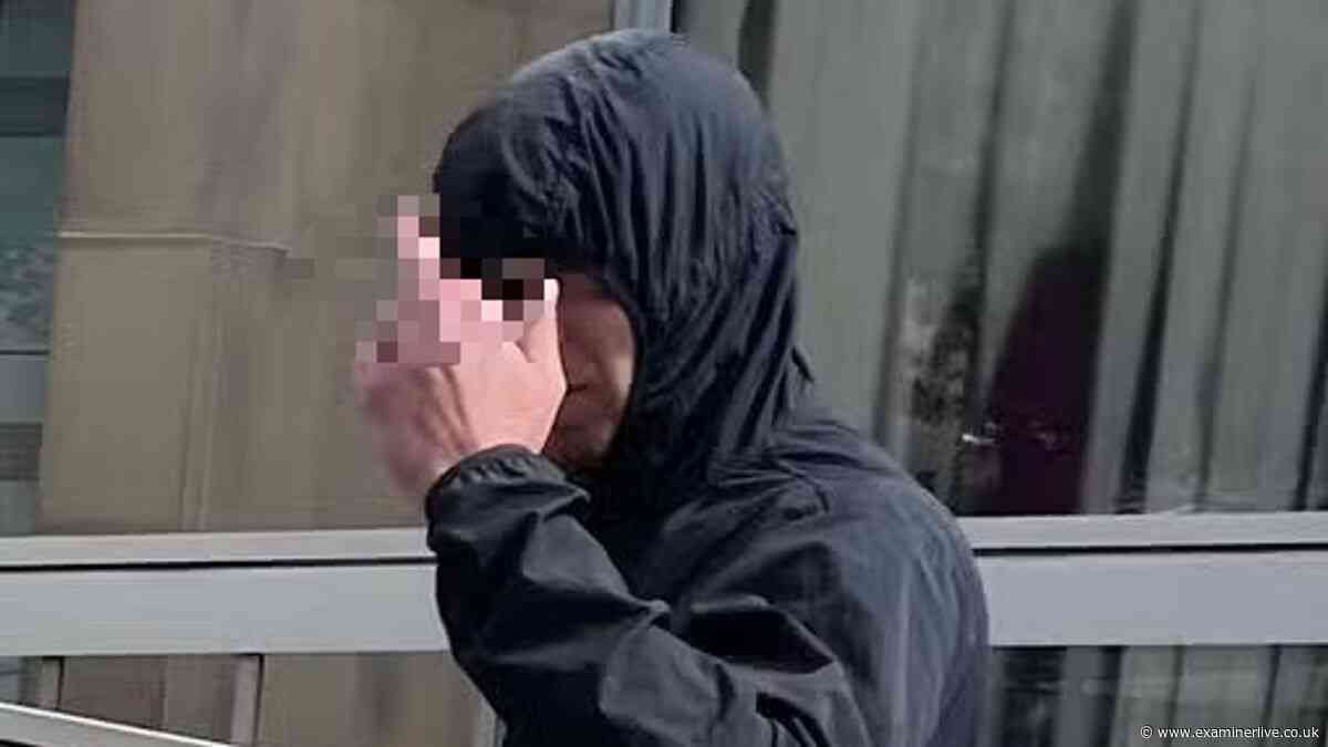'Two puffs' sleeping man, 30, arrested with illegal weapon in car