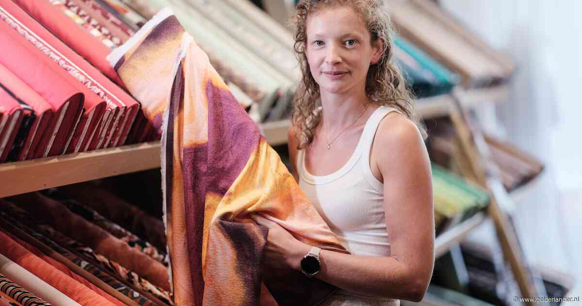 Ze reisde de wereld over als topmodel, nu heeft Fedde (26) haar eigen stoffenwinkel in de Achterhoek