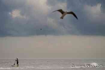 Edouard weakens into a tropical depression after landfall but still dumping rain into Texas