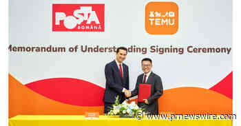Temu and Poșta Română Sign MoU on Logistics Services for Romanian Sellers