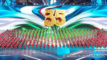 Music, lights and drones: Uzbekistan celebrates 35 years of independence