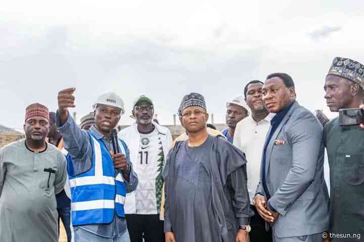 Amokachi, Garba Lawal, Babayaro join Kaduna gov on Ahmadu Bello Stadium inspection tour